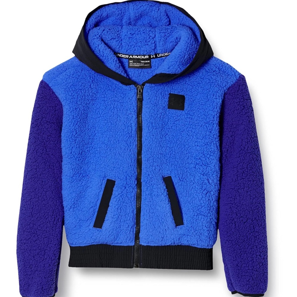Under Armour youth girls sherpa fleece jacket NWOT